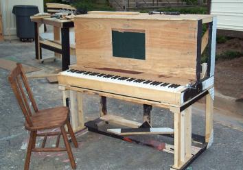 Player Piano takes shape
