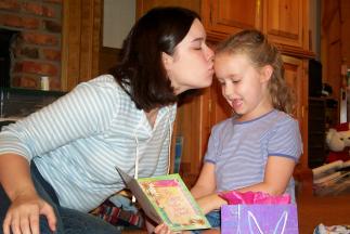 Vicki Gives Natalie a Thank You Kiss